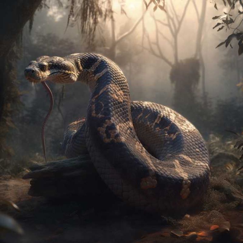 Giant Constrictor Snake 3