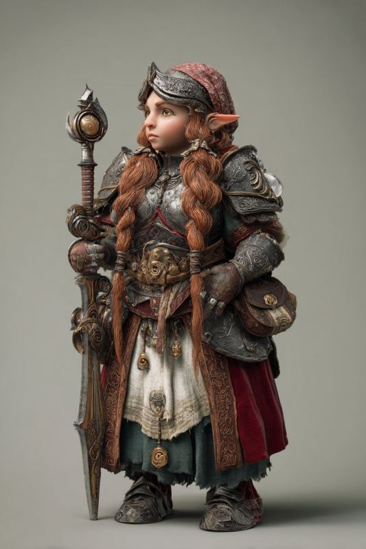 Commoner, Dwarf, Woman 10