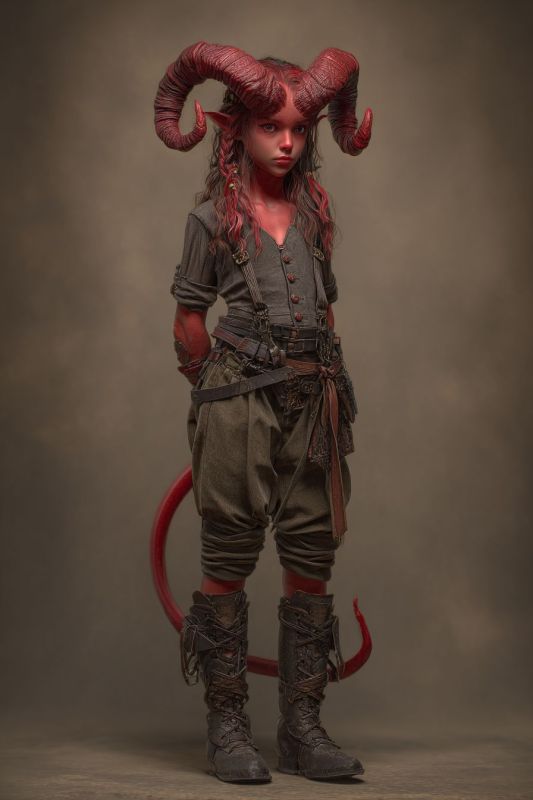 Commoner, Demonfolk, Girl 1