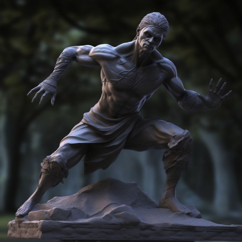 Animated Statue 1