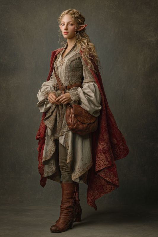 Commoner, High Elf, Woman 2