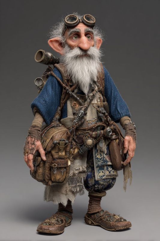 Commoner, Rock Gnome, Man 3
