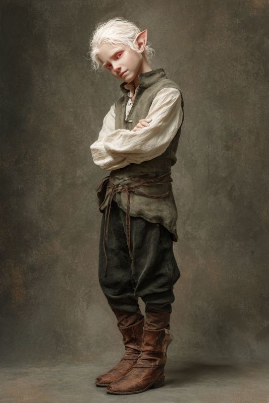 Commoner, Dark Elf, Boy 9