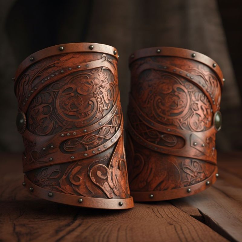 Bracers, Leather 2