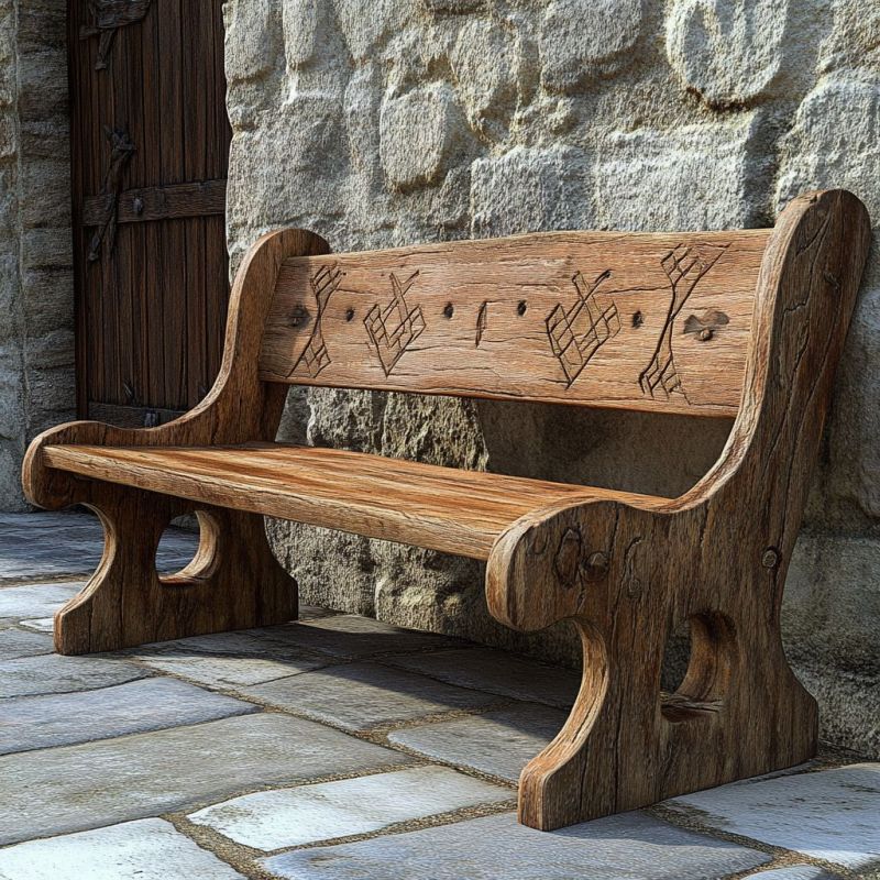 Wooden Bench 1