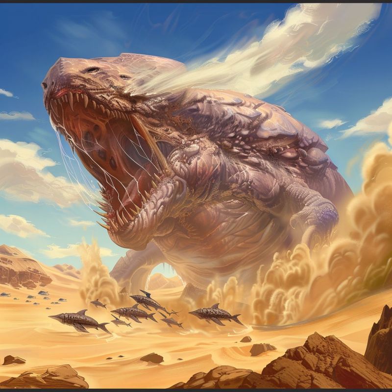 Terradon The Great Sand Whale