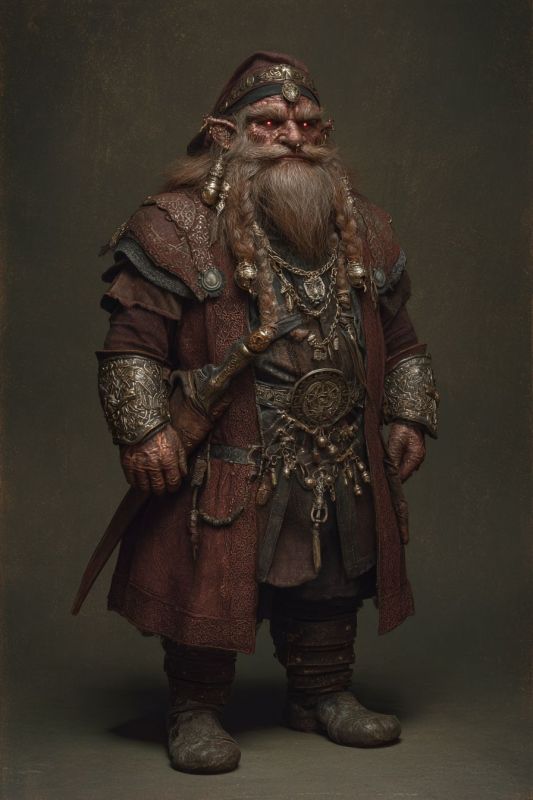 Commoner, Dark Dwarf, Man 4