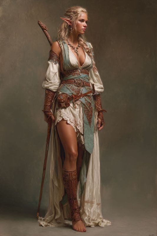 Commoner, High Elf, Woman 8