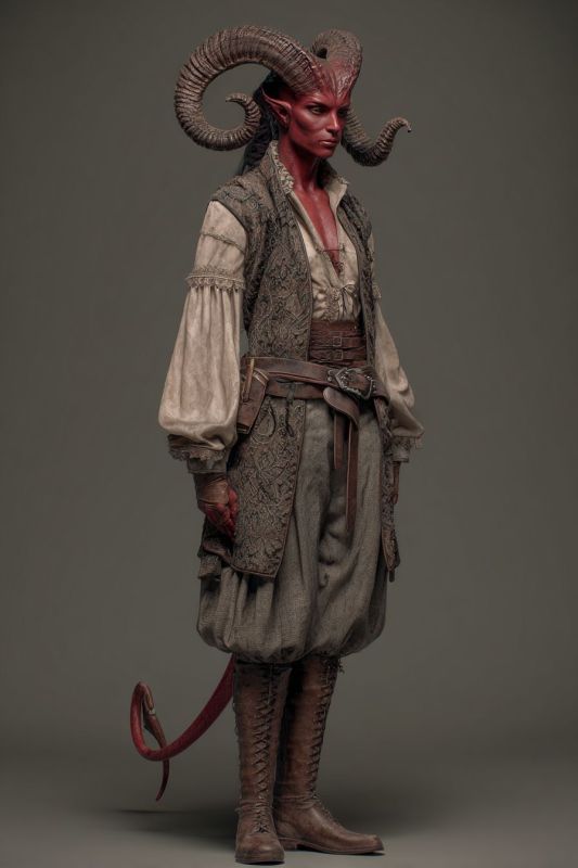 Commoner, Demonfolk, Woman 5