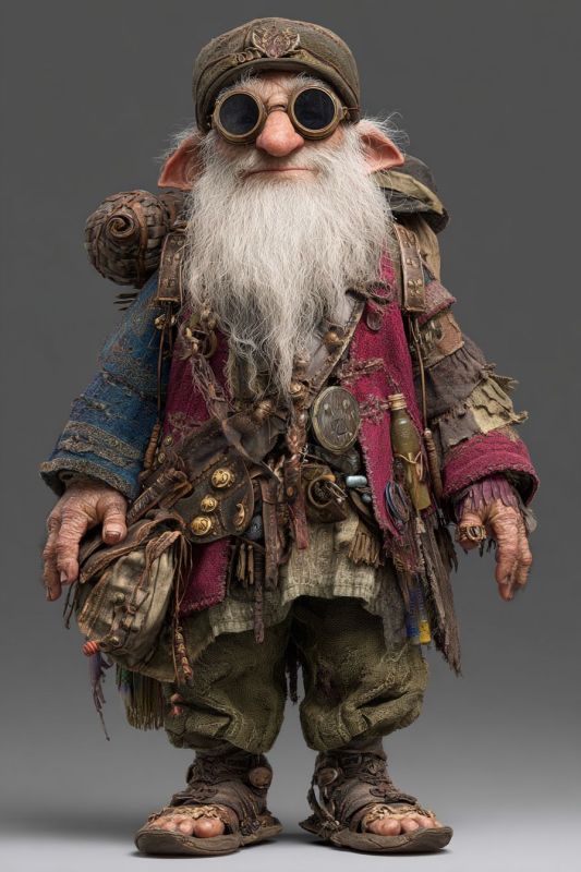 Commoner, Rock Gnome, Man 6