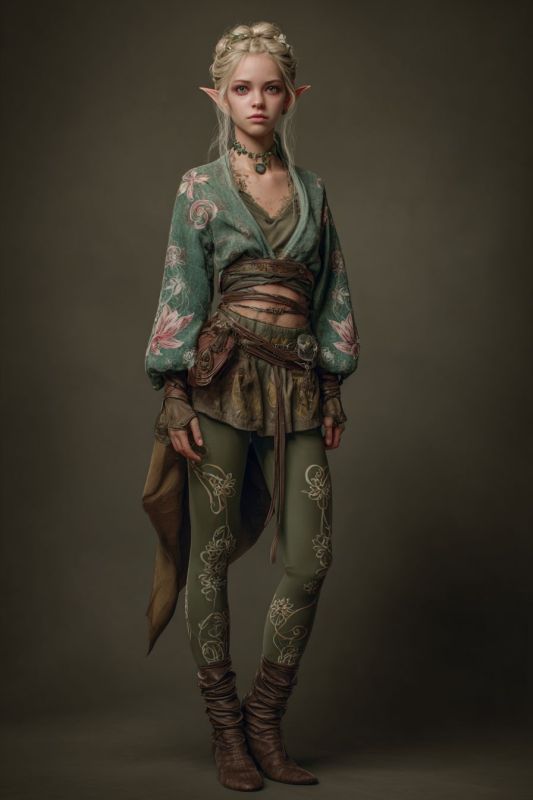 Commoner, High Elf, Girl 6