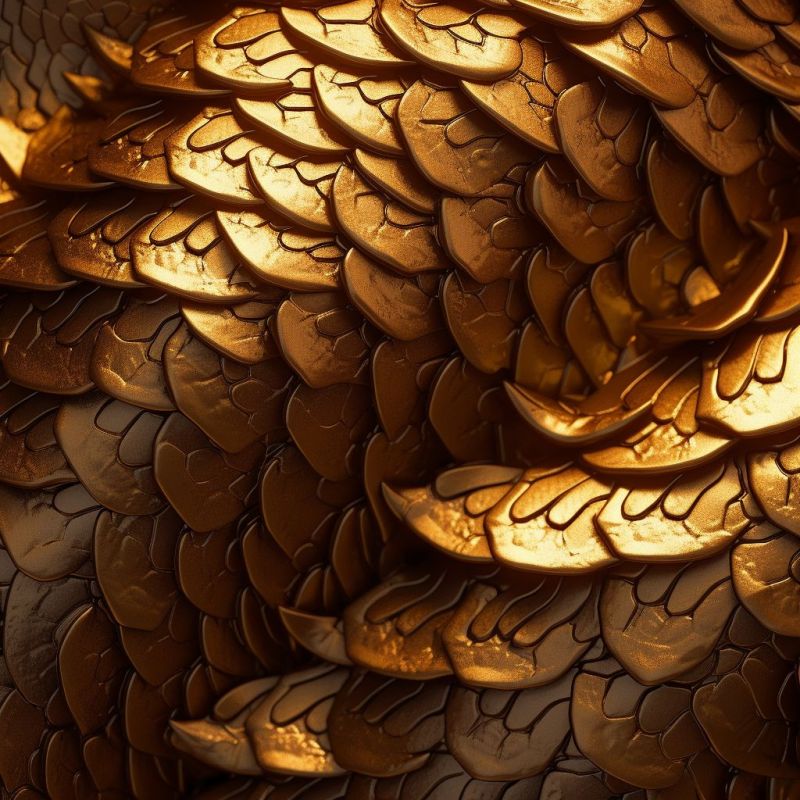 Gold Dragon Scale