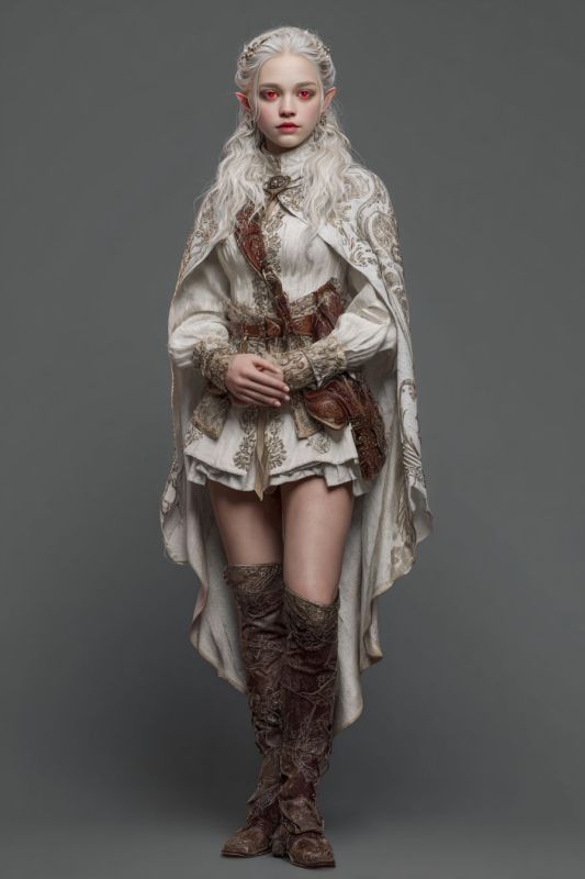 Commoner, Dark Elf, Girl 9