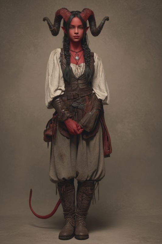 Commoner, Demonfolk, Girl 4