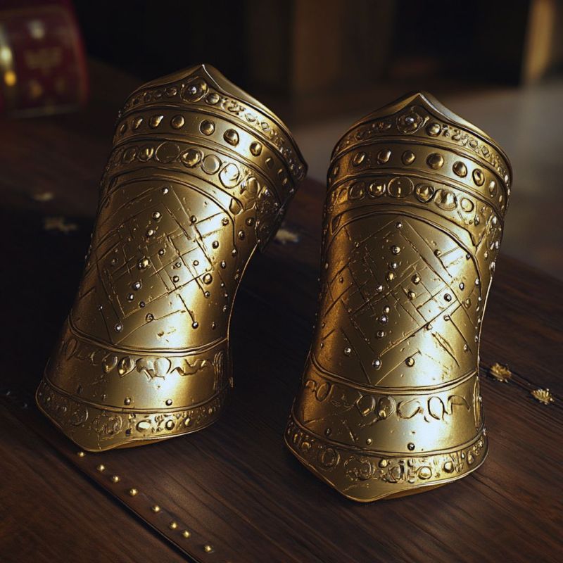 Bracers, Gold