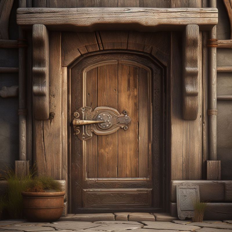 Wooden Door 2