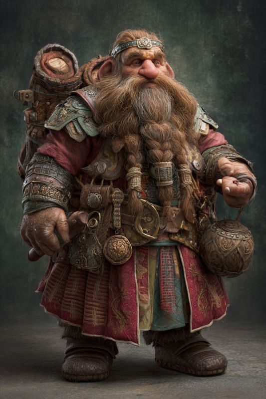 Commoner, Dwarf, Man 10