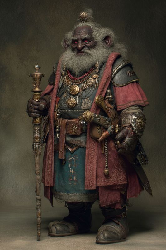 Commoner, Dark Dwarf, Man 2