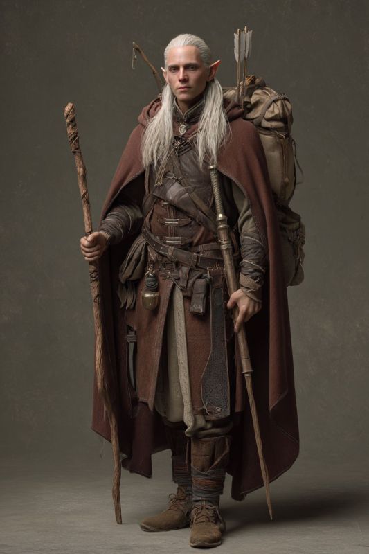 Commoner, High Elf, Man 9