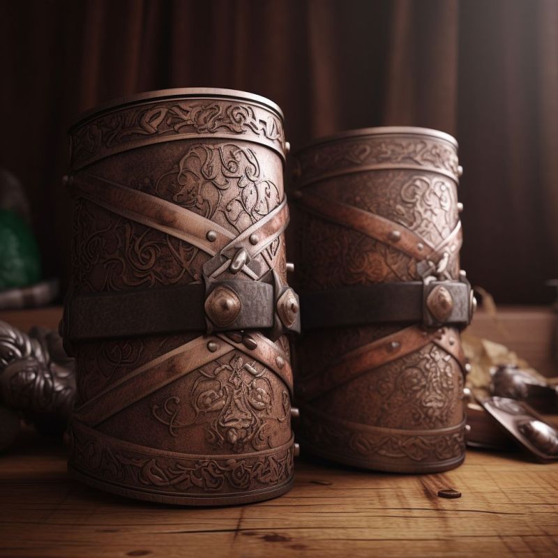 Bracers, Leather 3