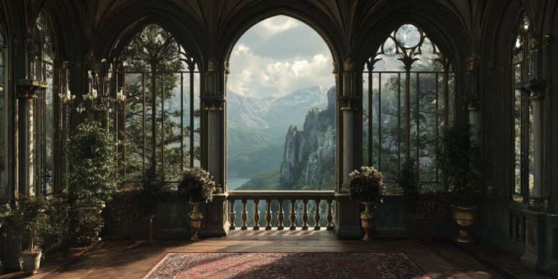 Window, Outside, Titanic, Wide