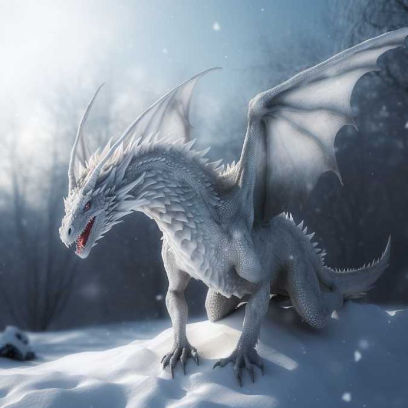 Young White Dragon 3