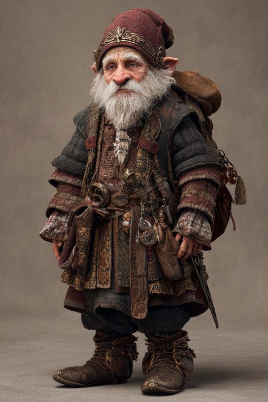 Commoner, Forest Gnome, Man 10