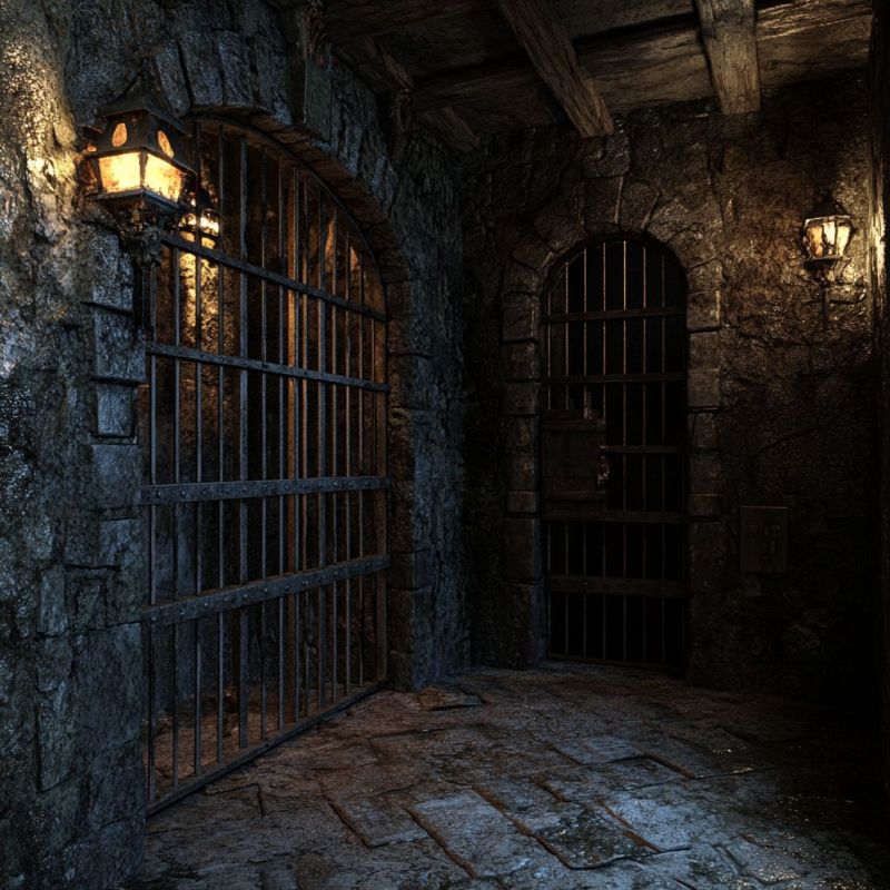 Iron Prison Cell 1