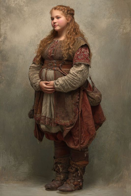 Commoner, Dwarf, Girl 3