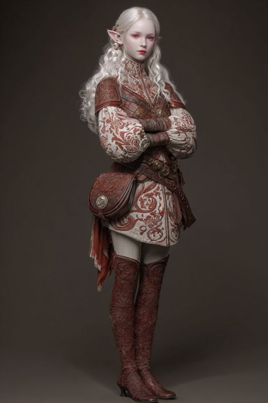 Commoner, Dark Elf, Girl 3