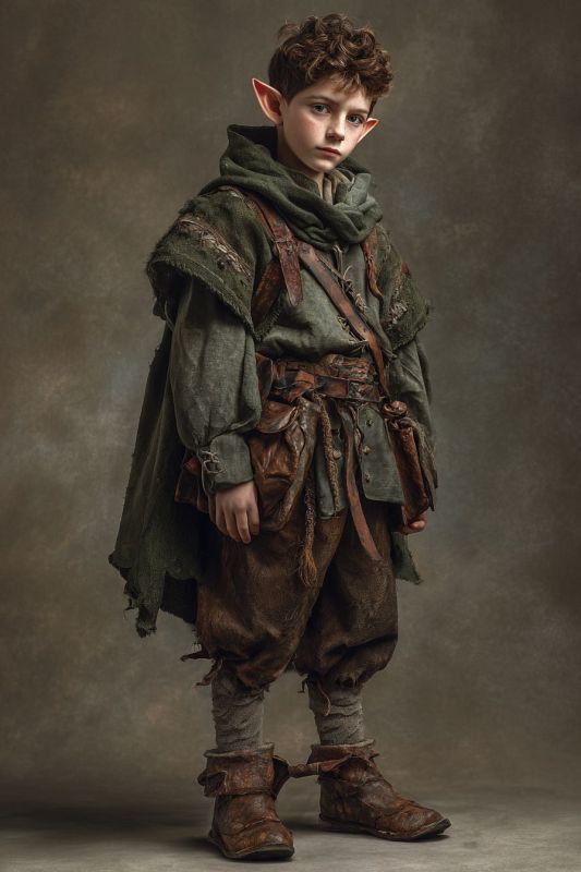 Commoner, Wood Elf, Boy 5