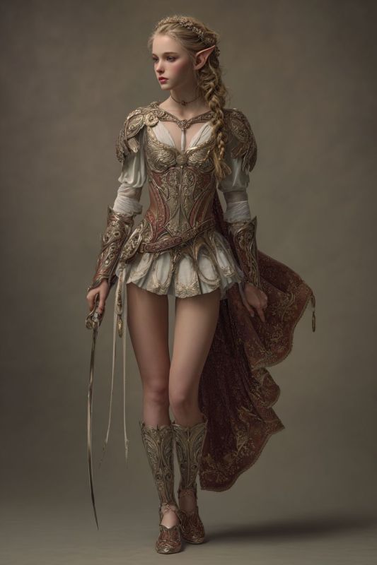Commoner, High Elf, Girl 4