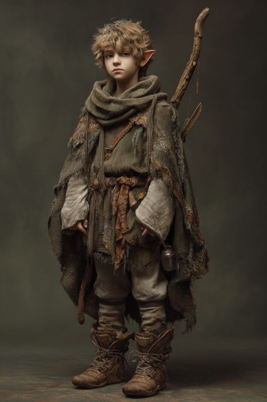 Commoner, Wood Elf, Boy 8