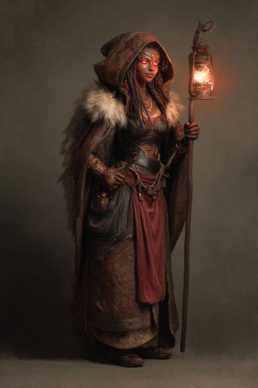 Commoner, Dark Dwarf, Woman 9