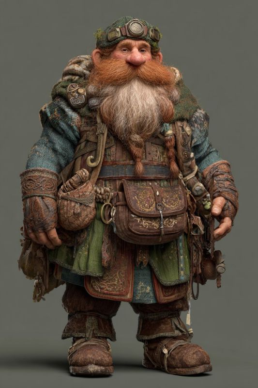 Commoner, Dwarf, Man 2