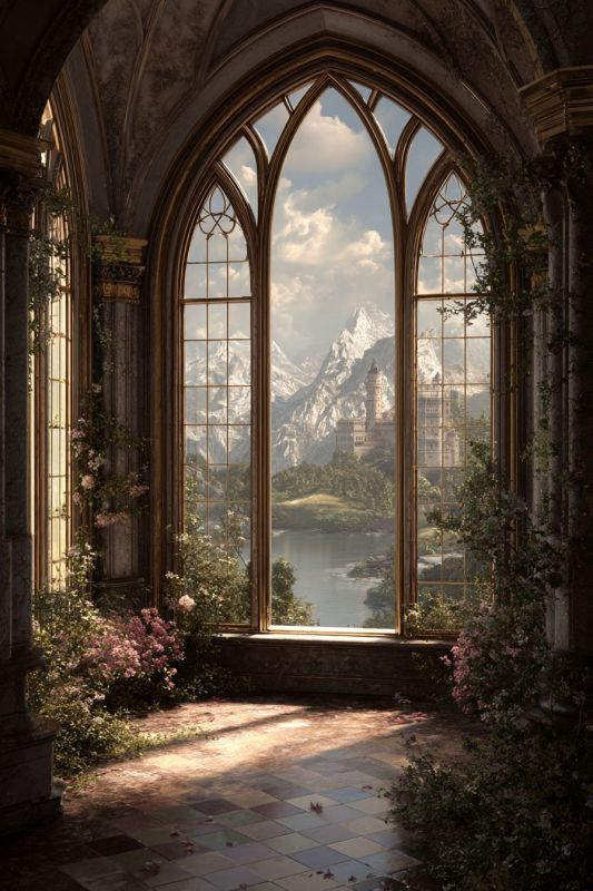 Window, Outside, Gargantuan, Tall