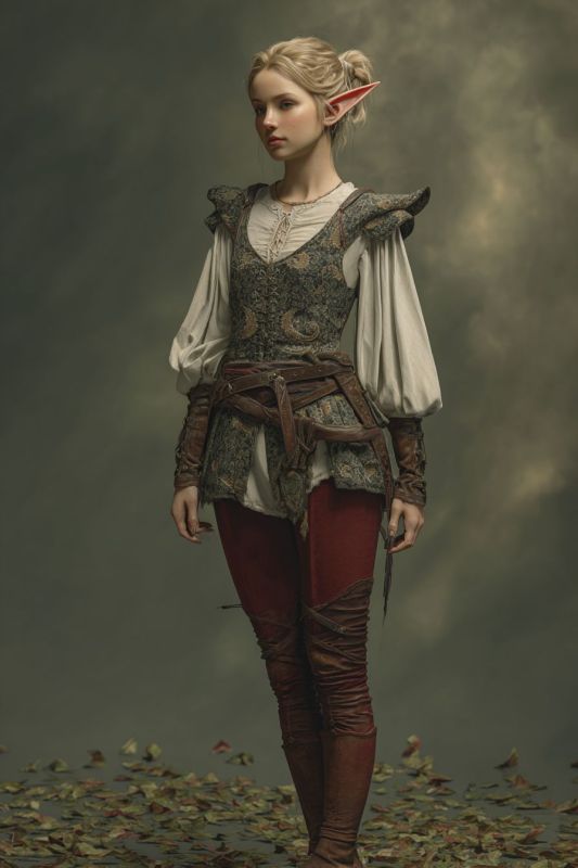 Commoner, High Elf, Girl 5