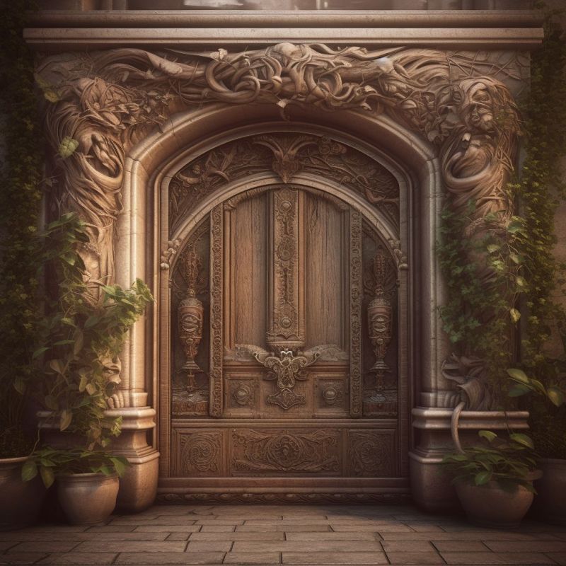 Wooden Door 3