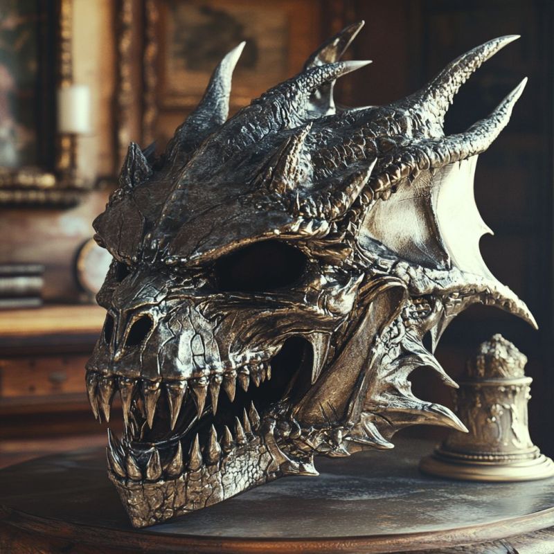 Helmet, Dragon Skull