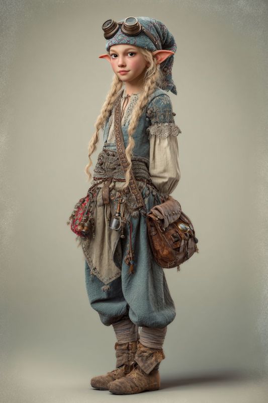 Commoner, Rock Gnome, Girl 9