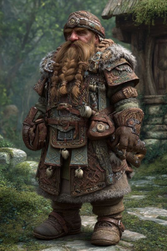Commoner, Dwarf, Man 6