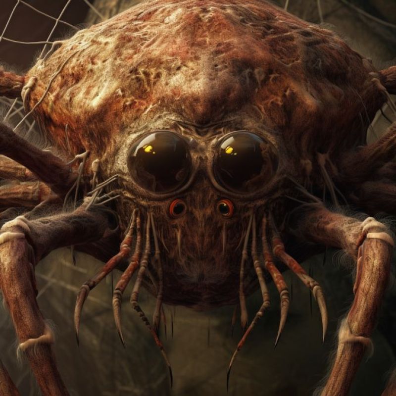 Ogre Faced Giant Spider 1