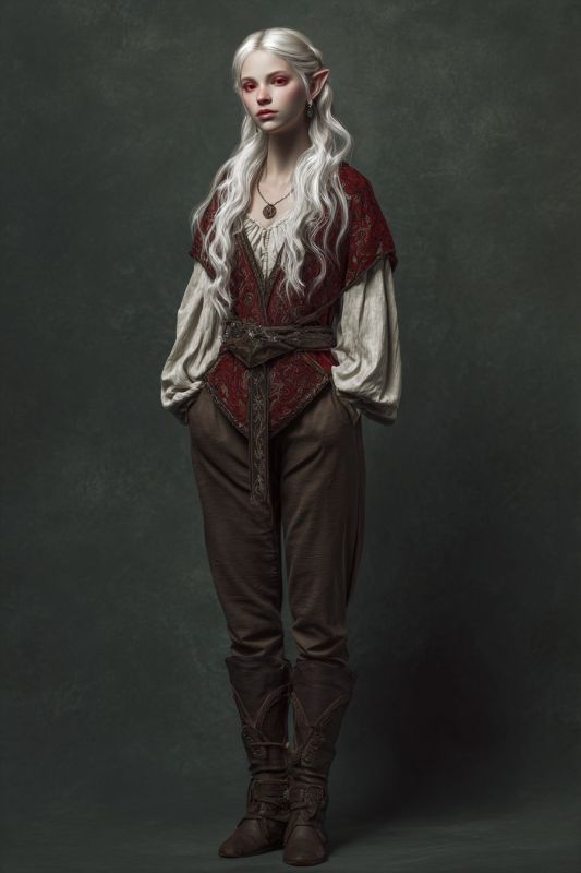 Commoner, Dark Elf, Woman 6