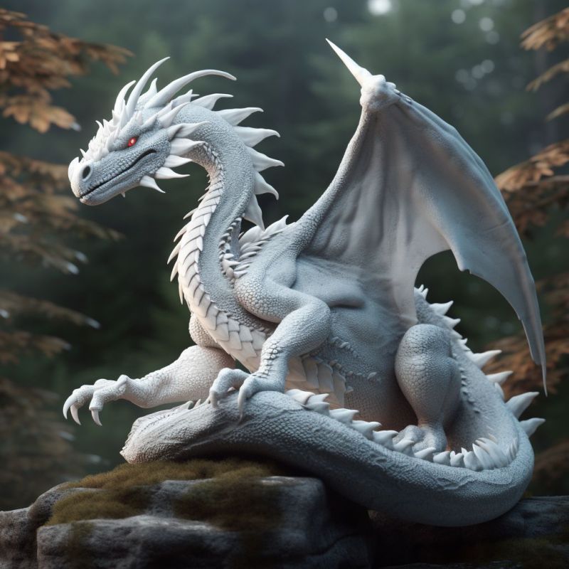 White Dragon Wyrmling