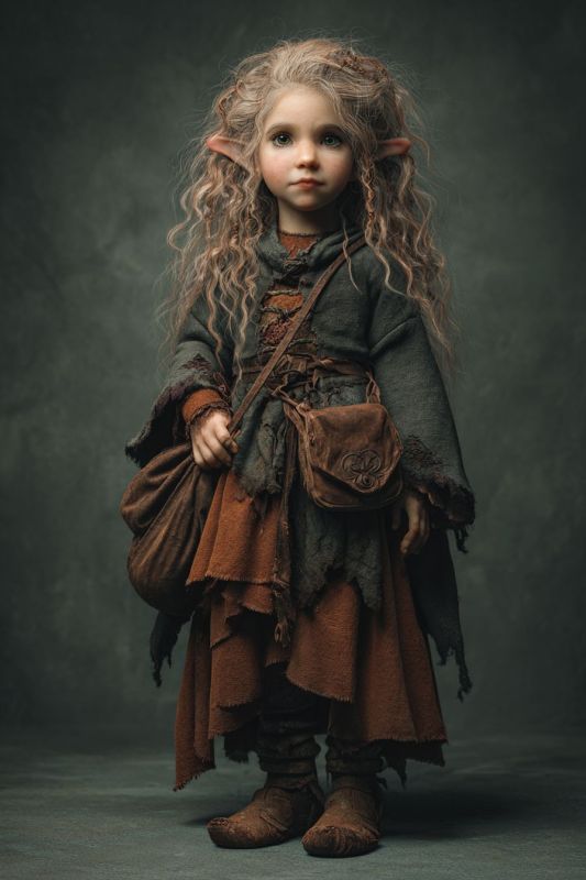 Commoner, Forest Gnome, Girl 3