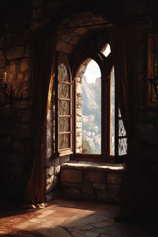 Window, Outside, Tiny, Tall