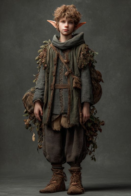 Commoner, Wood Elf, Boy 2