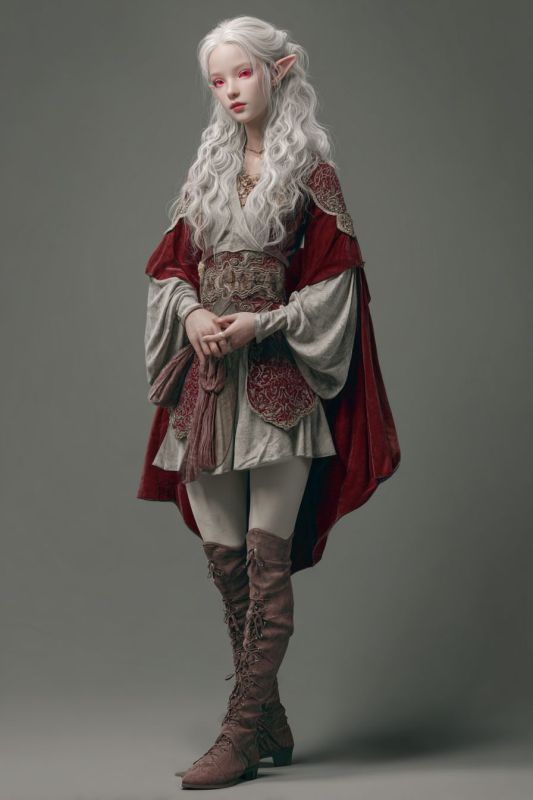 Commoner, Dark Elf, Girl 8