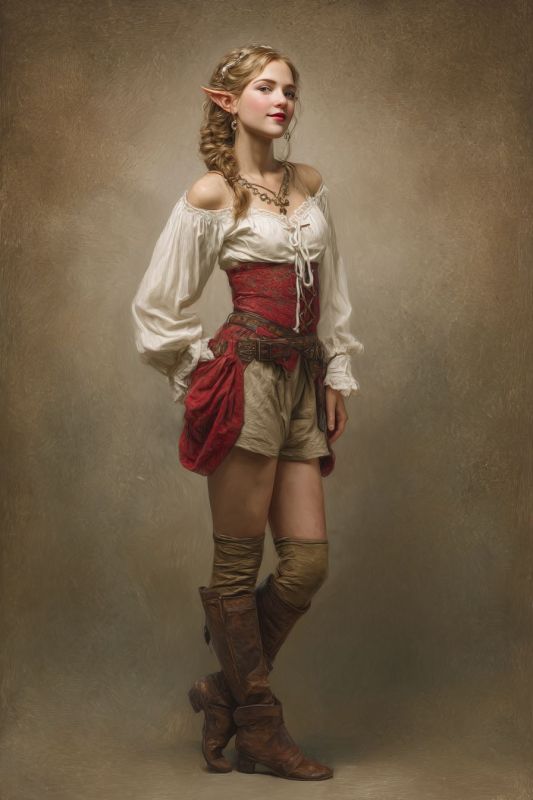 Commoner, High Elf, Girl 9