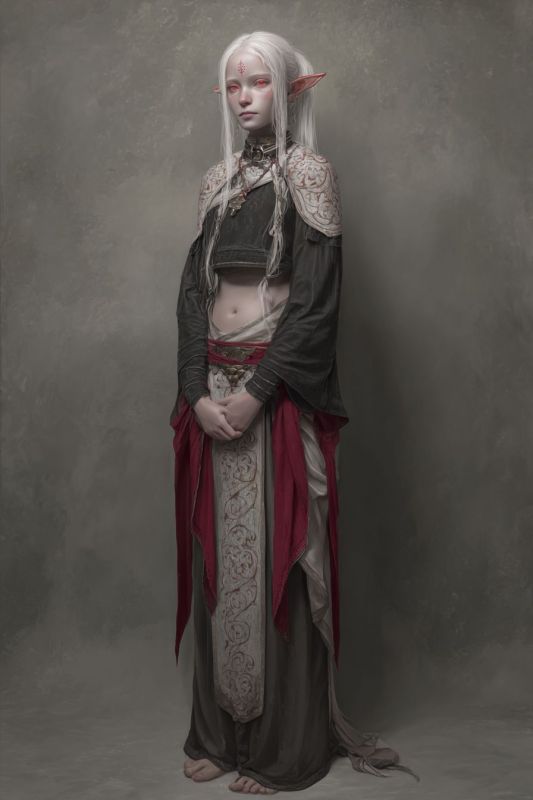 Commoner, Dark Elf, Woman 1